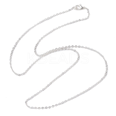 Brass Cable Chain Necklaces NJEW-JN04511-08-1
