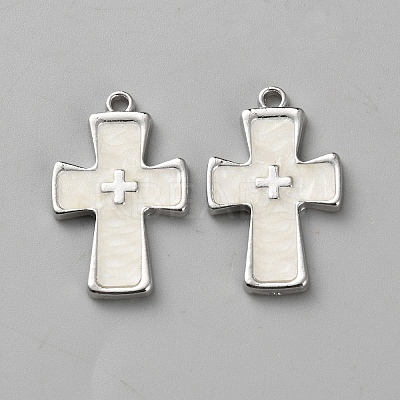 Alloy Enamel Pendants LS-FIND-WH0148-359-1