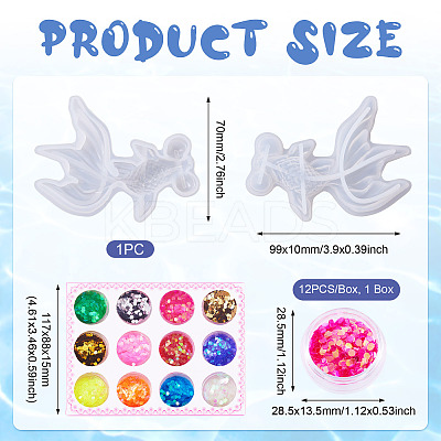 Fish DIY Silicone Molds DIY-TA0011-28B-1