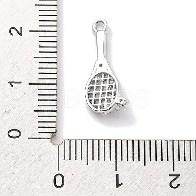 Rack Plating Brass Clear Cubic Zirconia Pendants KK-M102-17P-A-1