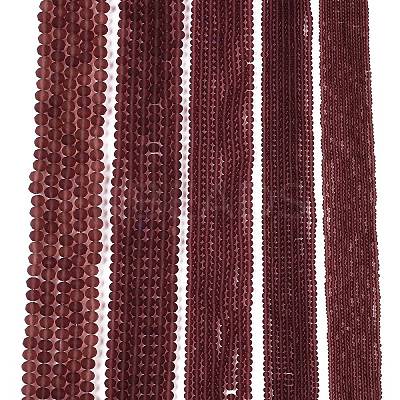 Transparent Glass Beads Strands X-EGLA-A044-T6mm-MD13-1