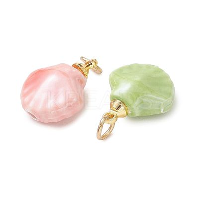 Handmade Porcelain Pendants PALLOY-JF05901-1