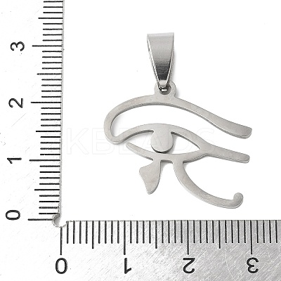 201 Stainless Steel Pendants STAS-V005-03P-1