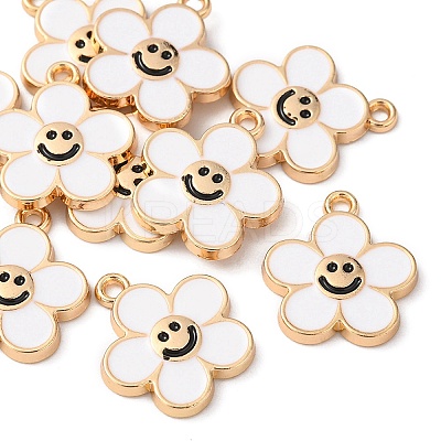 Alloy Enamel Pendants ENAM-YW0002-25A-1