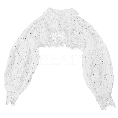 Detachable Cotton Lady's False Collars AJEW-WH0554-30B-1