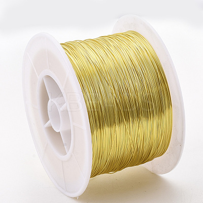 Round Copper Jewelry Wire CWIR-S003-0.3mm-02G-1