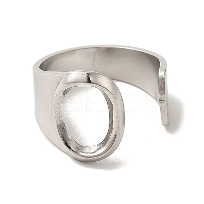 Non-Tarnish 201 Stainless Steel Finger Rings RJEW-H223-04P-O-1