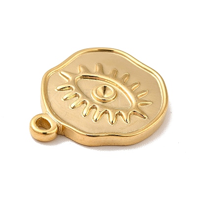 Ion Plating(IP) 304 Stainless Steel Pendants Rhinestone Setting STAS-A066-18G-1