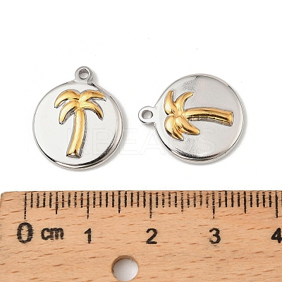 304 Stainless Steel Pendants STAS-T068-54A-GP-1
