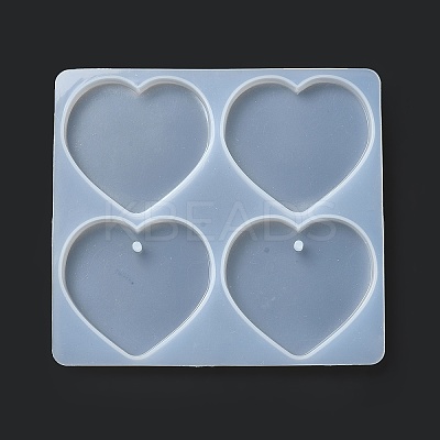 DIY Ornaments for Clips Silicone Molds X-DIY-C061-01F-1