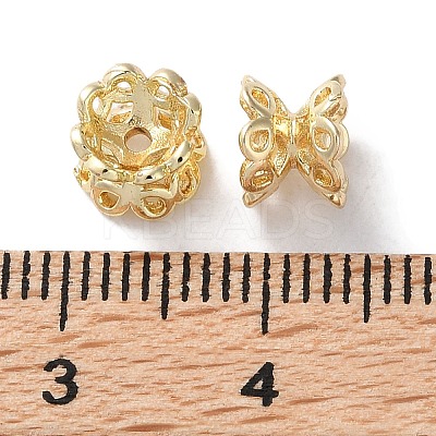 Rack Plating Brass Spacer Beads KK-F090-19LG-1