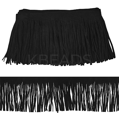 1Pc Suede Fabric Tassels Ribbon OCOR-GF0005-60A-01-1