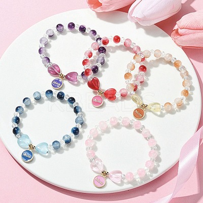 Jewelry Gift for Mother's Day BJEW-JB09860-1