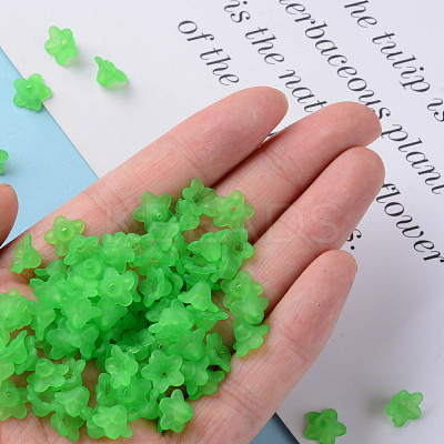 Transparent Acrylic Beads PL554-13-1