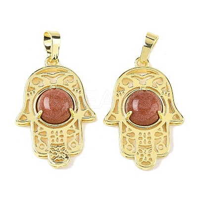 Natural & Synthetic Mixed Stone Pendants G-F786-07G-1