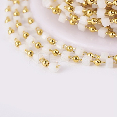 Handmade Glass Beaded Chains CHC-F008-A12-1