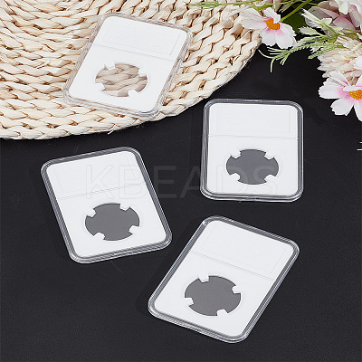4Pcs Plastic Coin Storage Box AJEW-LP0003-11E-1