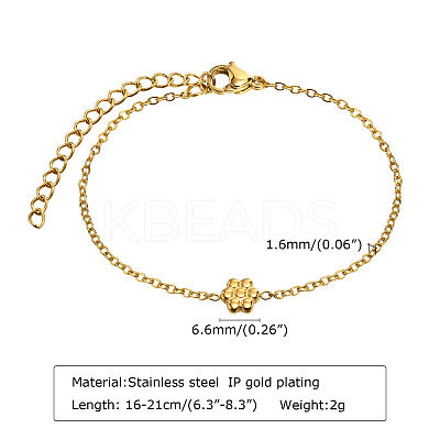 304 Stainless Steel Link Bracelets FS-WGD0AED-01-1