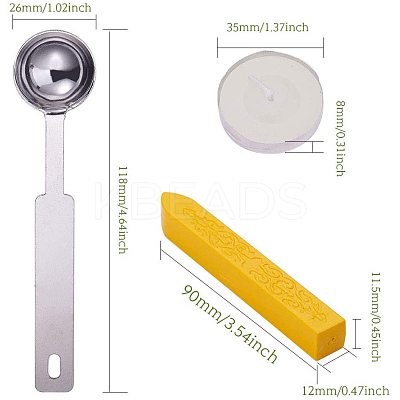 DIY Sealing Wax Stamp Kits DIY-CP0001-17-1
