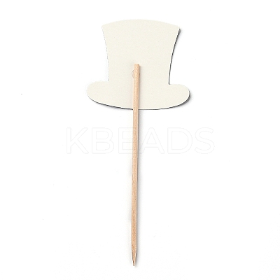 Paper Hat Cake Insert Card Decoration DIY-H108-05-1