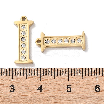 Real 14K Gold Plated 304 Stainless Steel Pendants STAS-L022-157G-I-1