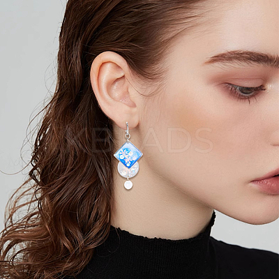 40Pcs 304 Stainless Steel Stud Earring Findings STAS-SC0010-33P-1