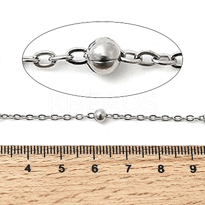304 Stainless Steel Cable Chains CHS-L033-01P-03-1