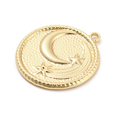 Brass Pendants KK-Q789-41G-1