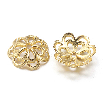 Alloy Fancy Bead Caps PALLOY-00791-G-RS-1