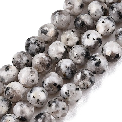 Dyed Natural White Jade Beads Strands G-T140-4mm-B02-1