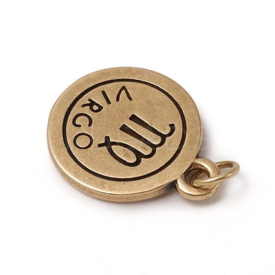 Brass Pendants KK-I668-01AB-05-1