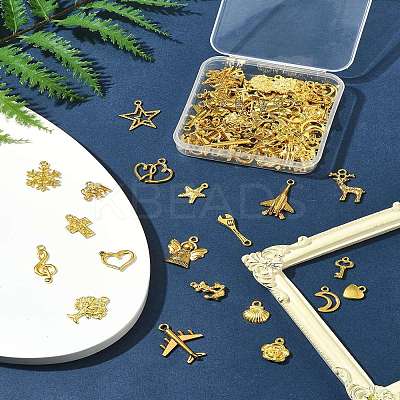 20 Styles Tibetan Style Alloy Pendants FIND-FS0002-73-1
