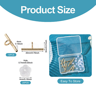 Brass Tube Bails DIY-TA0014-37C-G-1