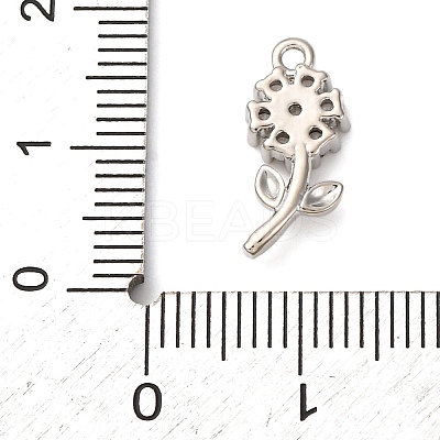 Brass Micro Pave Cubic Zirconia Pendants KK-I276-04P-02-1