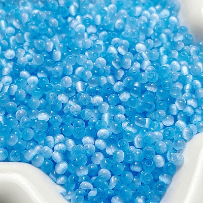 Imitation Cat Eye Glass Seed Beads LS-GLAA-U006-01D-1