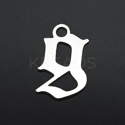 Non-Tarnish 201 Stainless Steel Charms STAS-S105-JA569-G-1