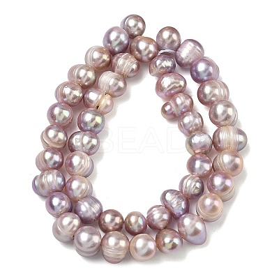 Natural Cultured Freshwater Pearl Beads Strands PEAR-L034-10C-1