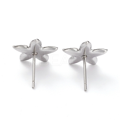 Non-Tarnish 304 Stainless Steel Stud Earring Settings STAS-J032-22-1