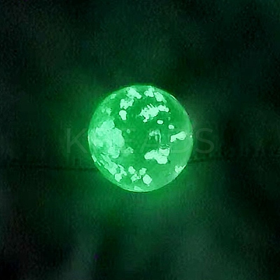 Glow in the Dark Luminous Glass Globle Pendants LUMI-PW0004-007B-1