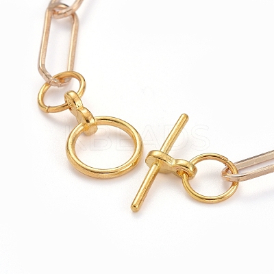 Chain Necklaces NJEW-JN02759-02-1