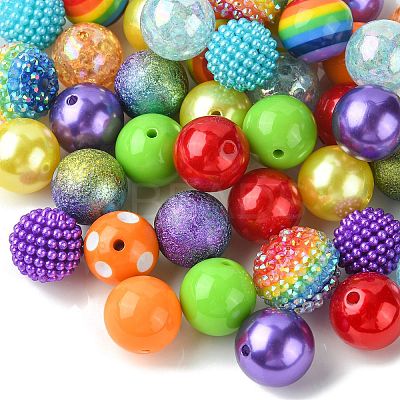 DIY Candy Color Bracelet Necklace Making Kit MACR-CJC0001-12P-01-1