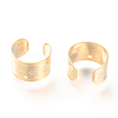 304 Stainless Steel Ear Cuff Findings STAS-H151-12G-1