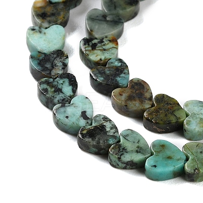Natural African Turquoise(Jasper) Beads Strands G-M403-A26-02-1
