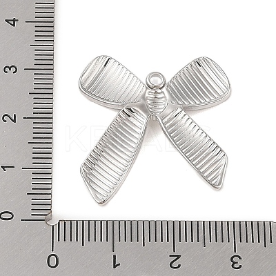 Non-Tarnish 304 Stainless Steel Pendants STAS-S125-02P-03-1