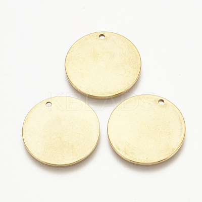 PVD Vacuum Plating 201 Stainless Steel Stamping Blank Tag Pendants X-STAS-S076-12-1