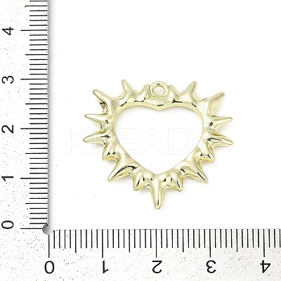 Rack Plating Alloy Pendants PALLOY-R151-21G-1