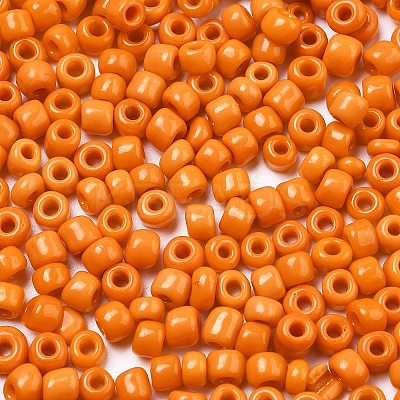 6/0 Glass Seed Beads SEED-US0003-4mm-50-1