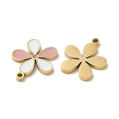 Ion Plating(IP) 316L Surgical Stainless Steel Pendants STAS-D035-02F-G-1