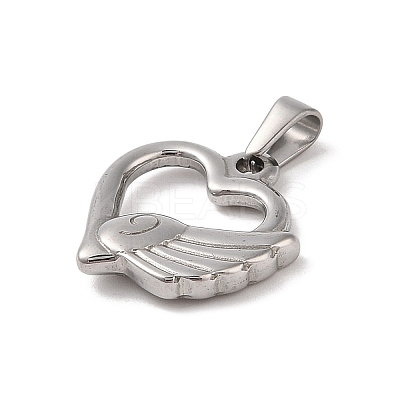 Non-Tarnish 304 Stainless Steel Pendants X-STAS-R232-07P-1
