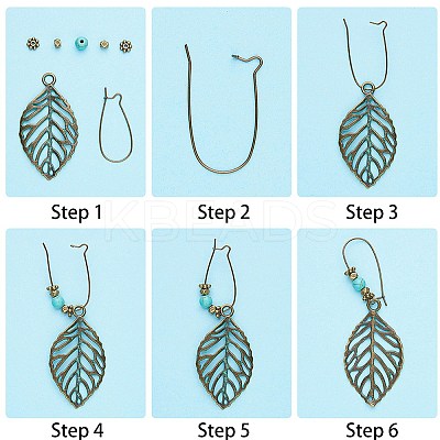 DIY Earring Making DIY-SC0001-30-1